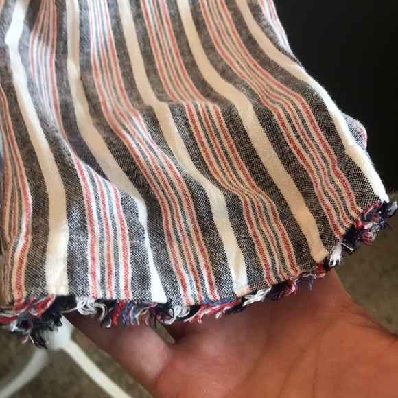 🔥1 hr SALE - Cloth & Stone, Striped romper - Picture 3 of 8